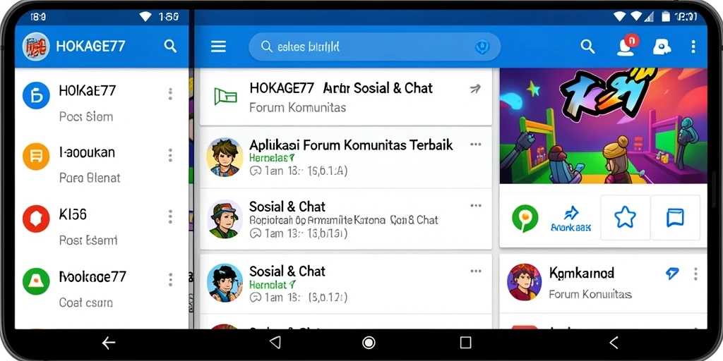 Tampilan antarmuka HOKAGE77 yang sederhana dan fungsional.