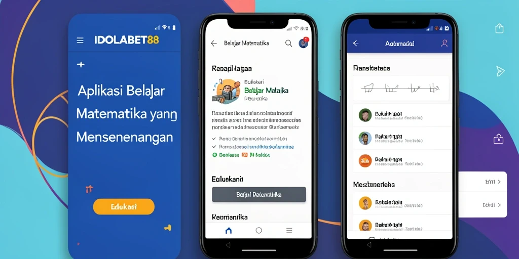 Tampilan antarmuka aplikasi IDOLABET88 yang menarik dan interaktif.
